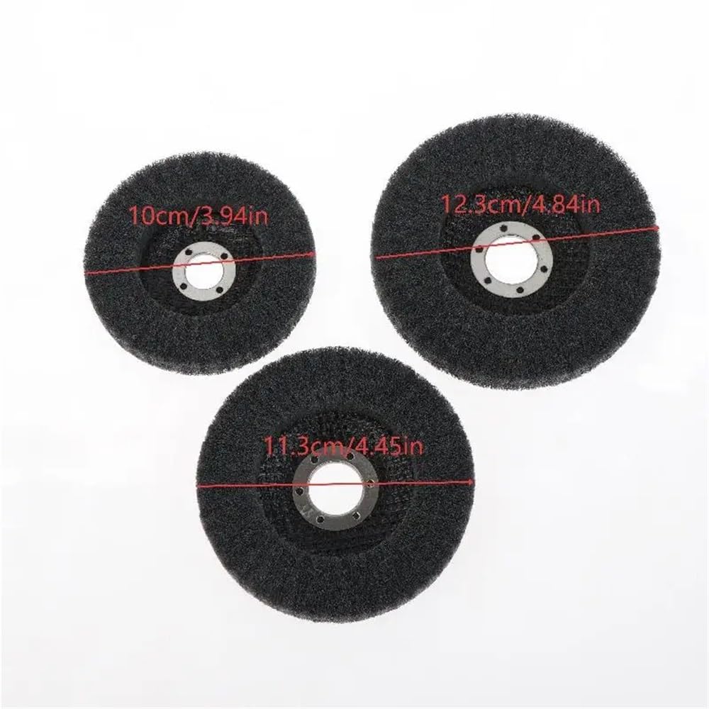 1Pcs 4/4.5/5 Inch Nylon Flap Disc for Angle Grinder Buffing Polishing Wheel for Wood Metal Grinding(A2)