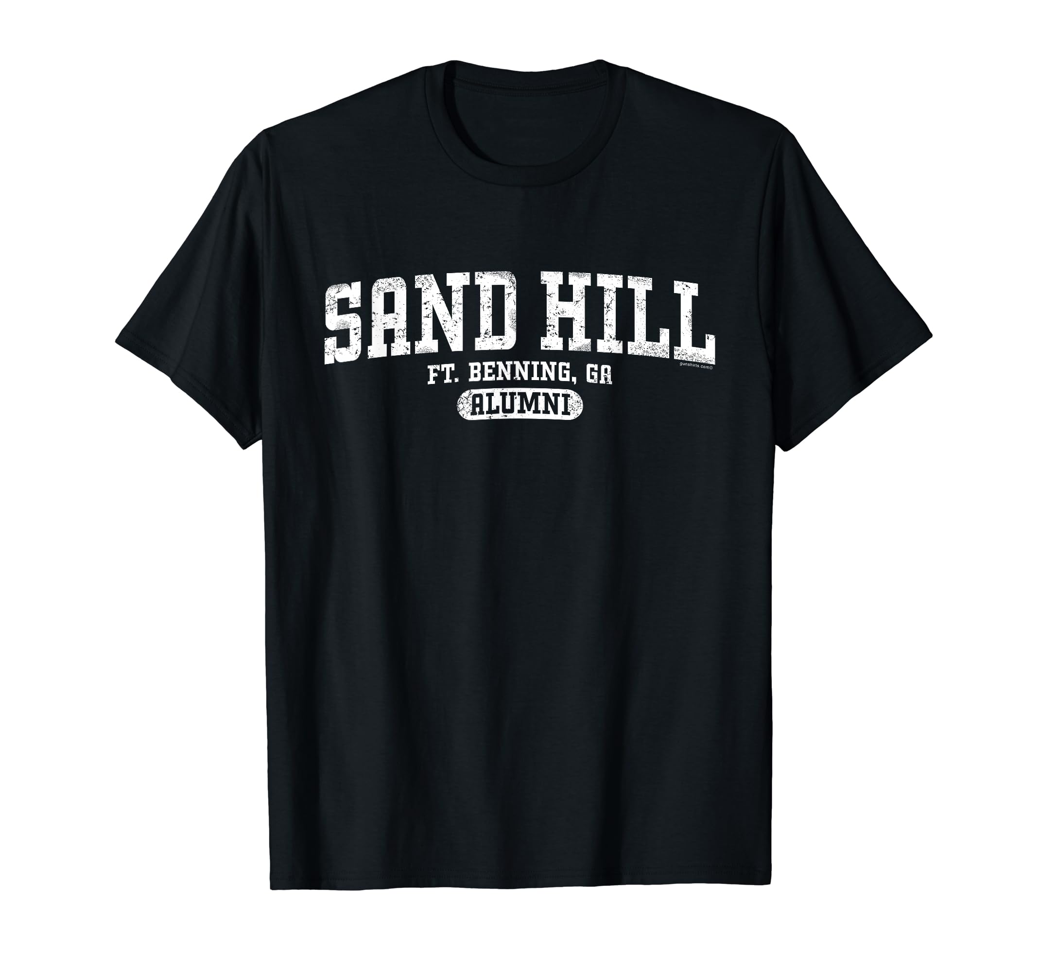 GS Military DesignsSand Hill Alumni, Retro - Fort Benning, GA T-Shirt