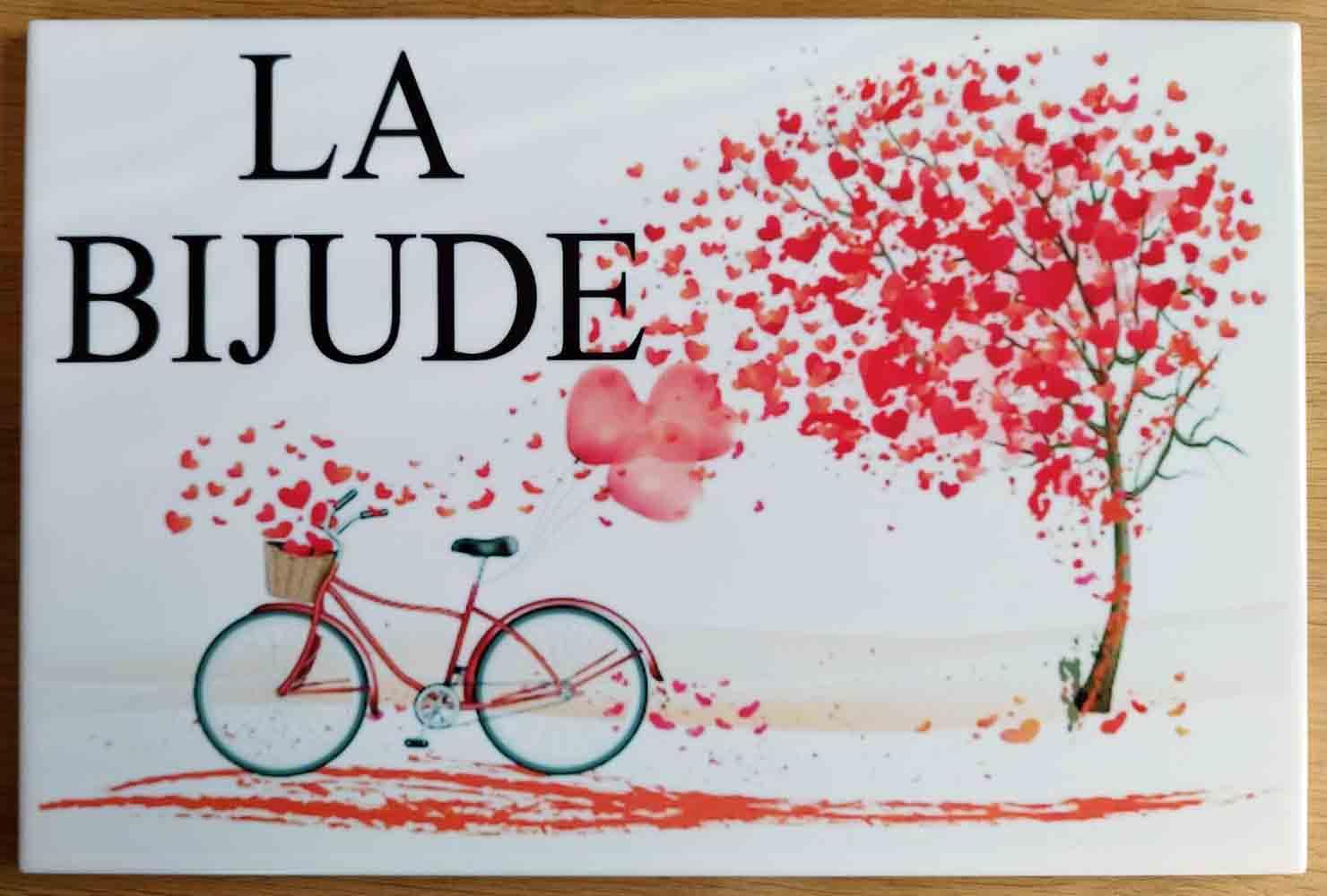 Pancarte de maison à personnaliser avec un texte - Plaque de 15x20cm