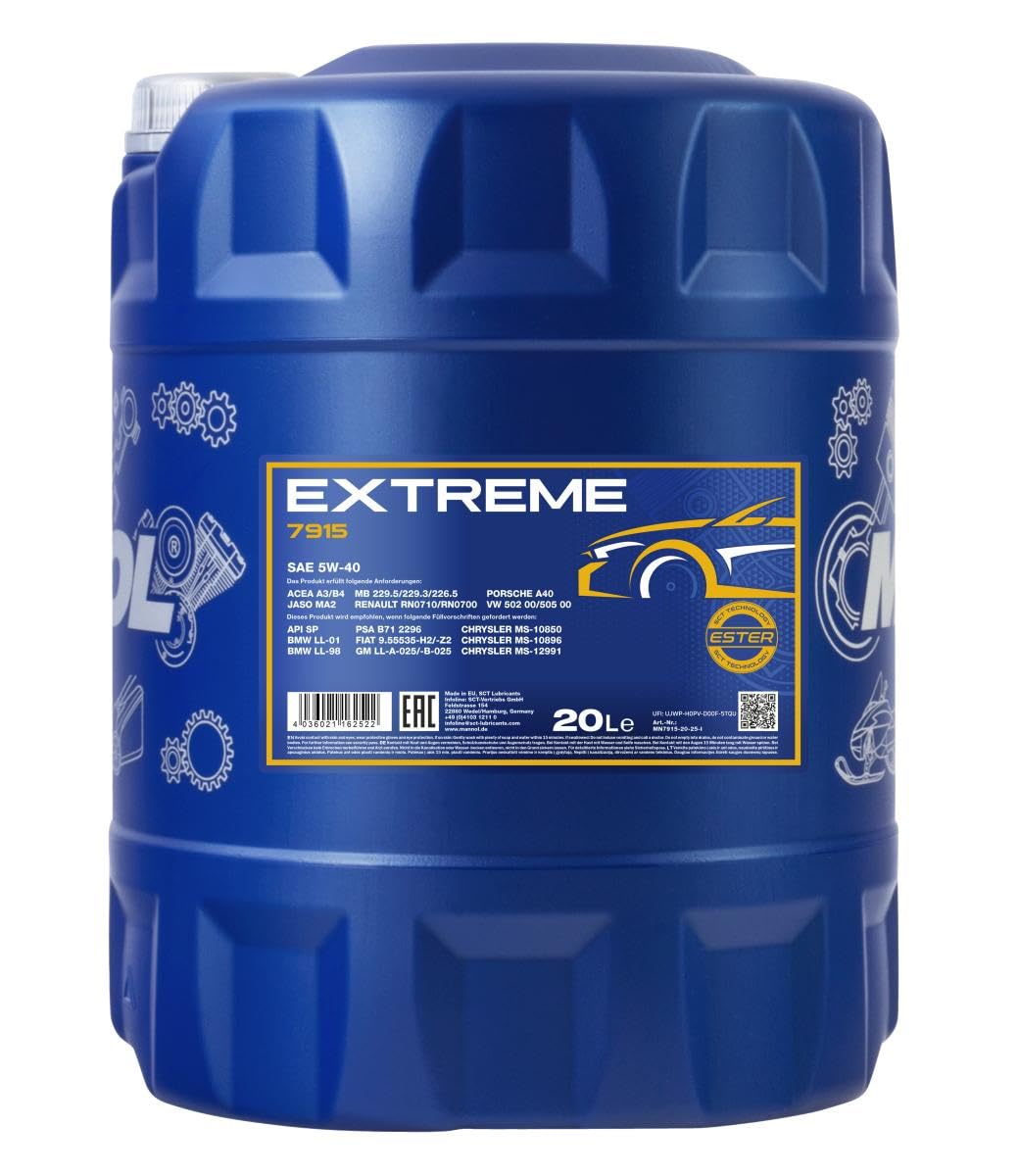MANNOL Extreme 5W-40 5 L - 4