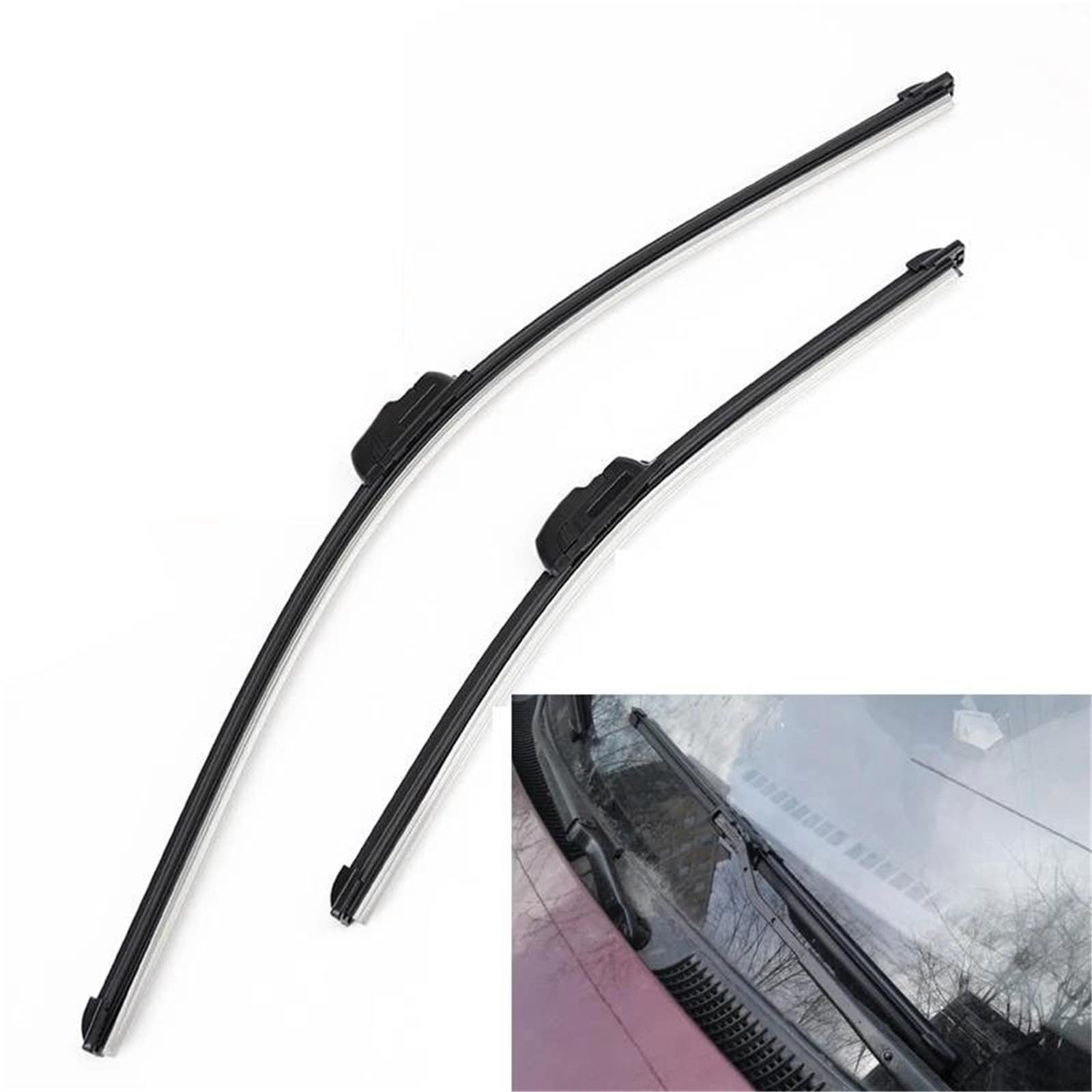 Kit Spazzole Tergicristallo Anteriori E Posteriori Per Parabrezza Finestrini Per Chevrolet Per Captiva 2006-2018 Tergicristallo
