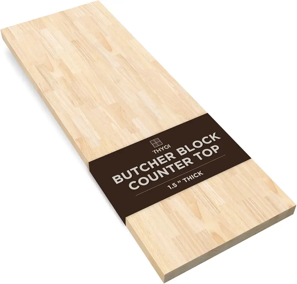 Premium 6ft Hevea Butcher Block