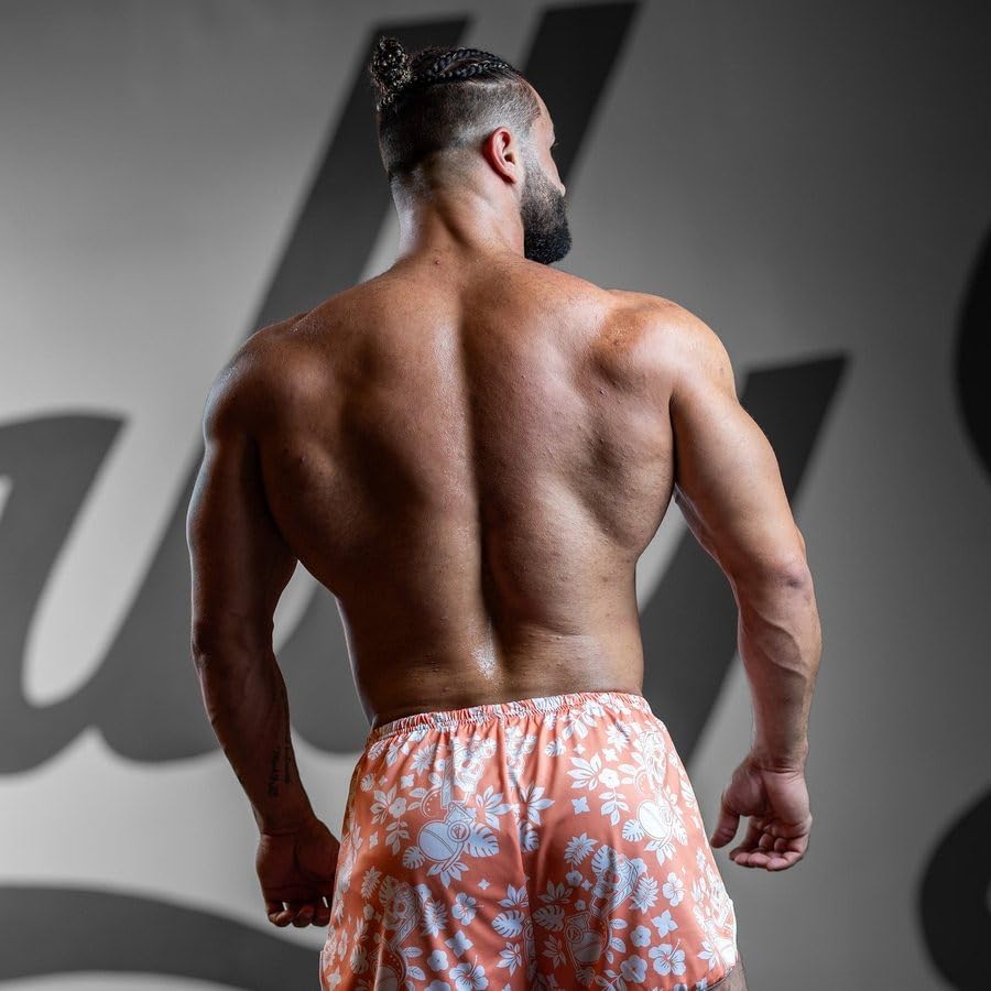 Grunt Style Tropical Death Ranger Panties Men's Athletic Training Shorts3