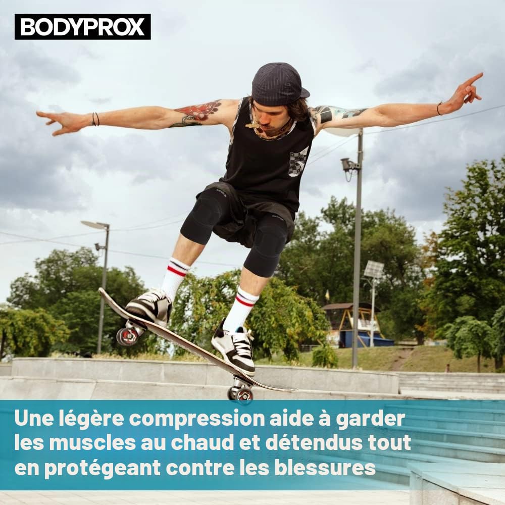 Bodyprox Genouillères de protection épais éponge antidérapant