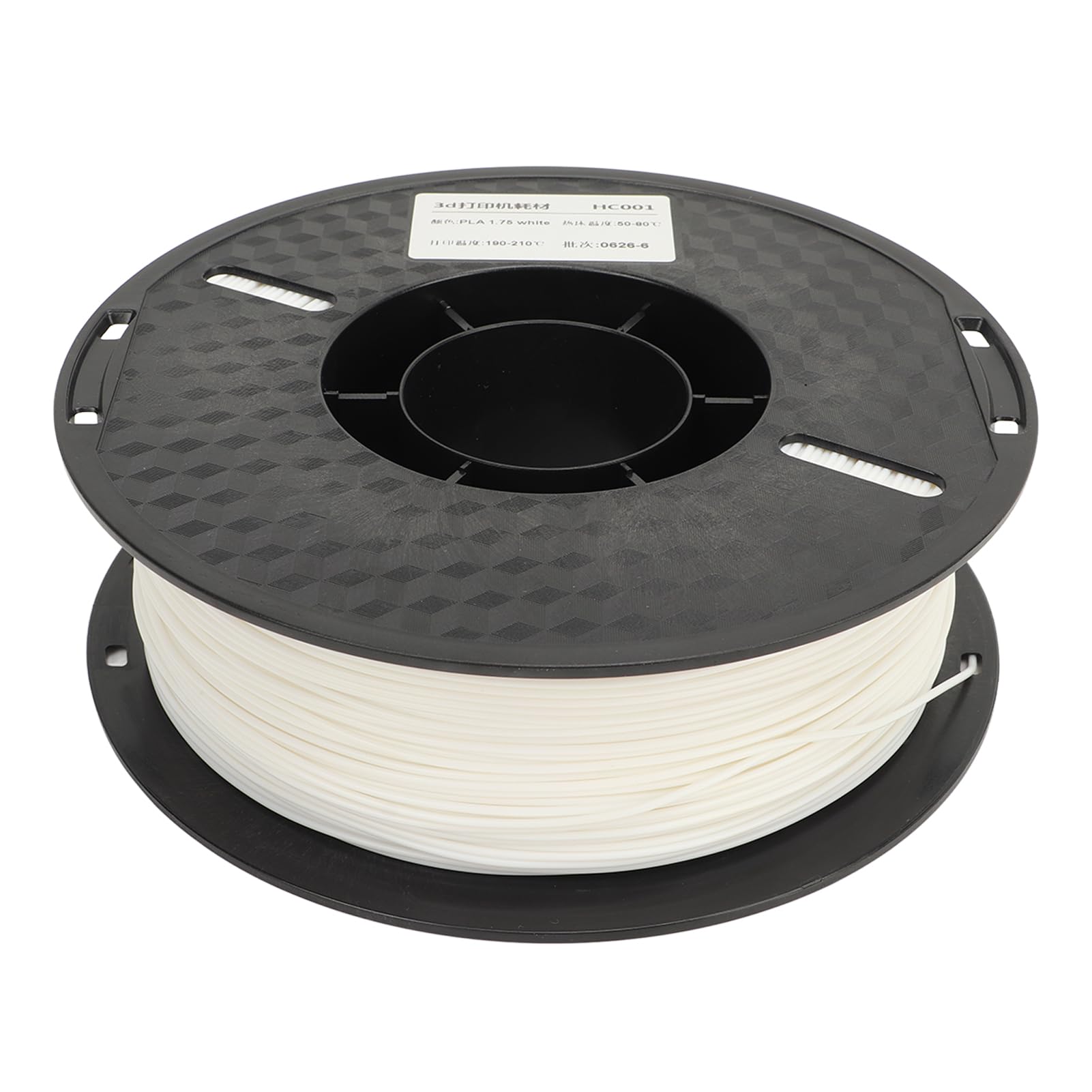 SIXRUN Filamento PLA para Impresora 3D Filamento para Impresora de 1,75 Mm Carrete de 1 Kg, Acabado Sedoso, Unión de Capas Fuerte, 340 M, Boquilla de 374 a 410 °F, para Impresoras FDM Home Classroom