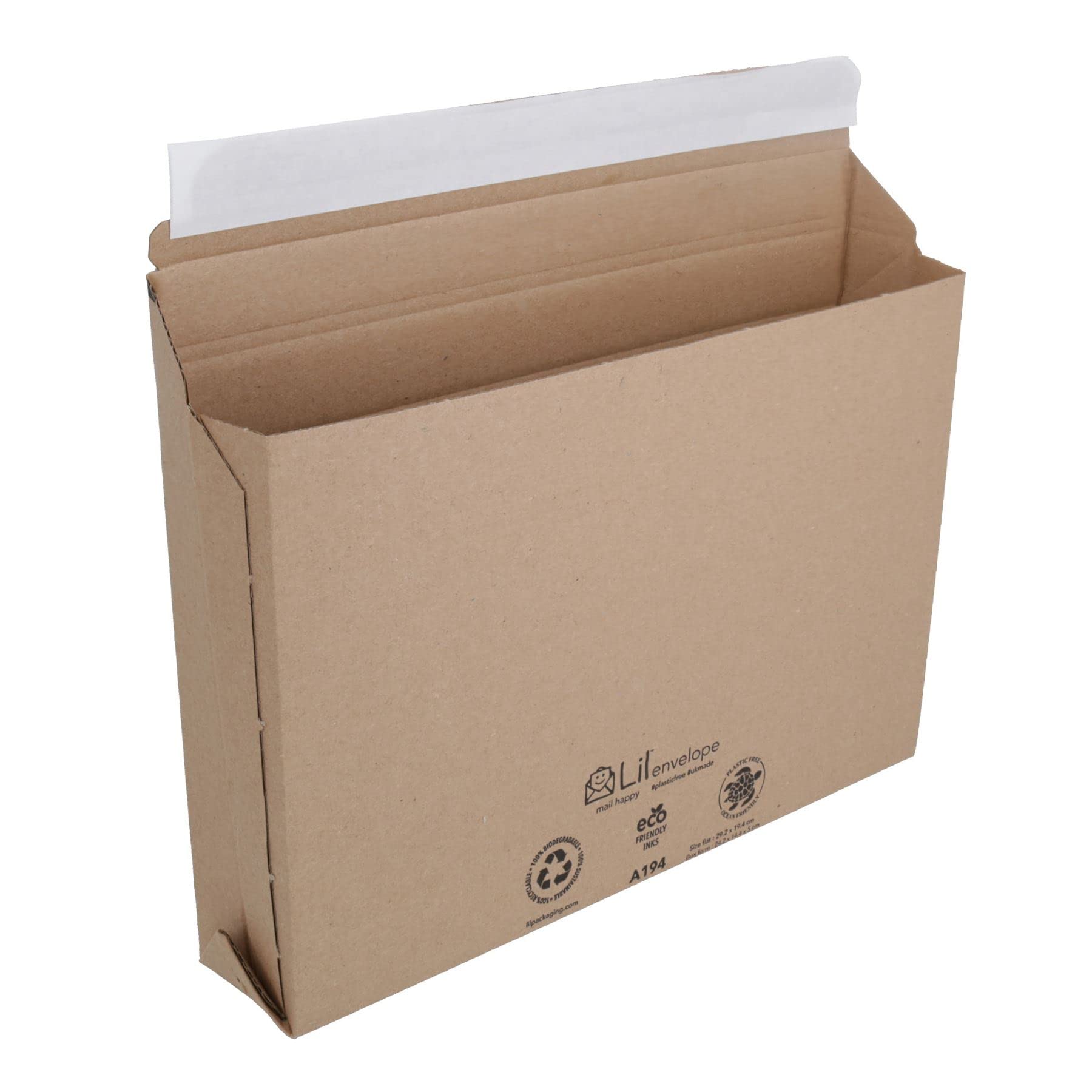 Lot De 1000 Enveloppes Carton B-Box 7 MARRON Format 320x455 Mm