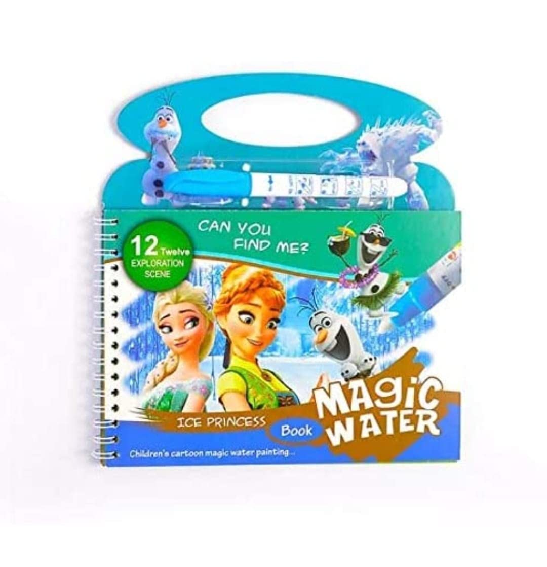 Anushil Reusable Water Magic Painting Book - Magic Doodle Pen Kids Coloring Doodle Drawing Board Games Child Educational Toy Magic Book Water Painting for Kids (Assorted Color) (B0BLLTQCNB) Amazon Price History, Amazon Price Tracker