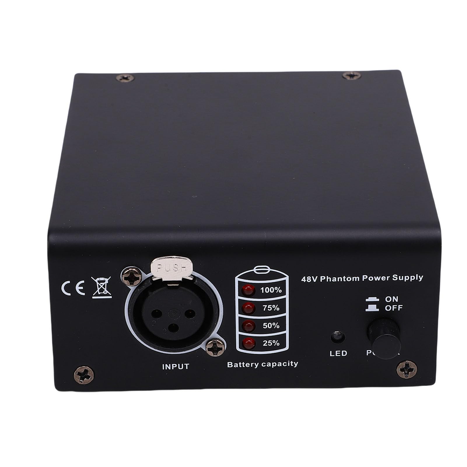 Fuente de Alimentación de 48V con XLR para Micrófono de
