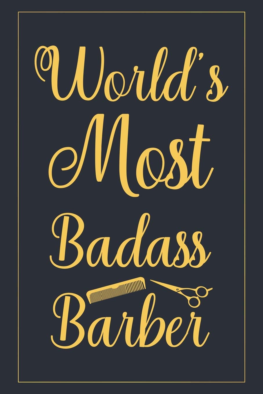 World's Most Badass Barber: Notebook to Write in for Mother's Day, Mother's day Hair stylist mom gifts, Hair stylist journal, Hairdresser notebook, mothers day gifts for Hairdresser, Barber gifts