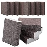 16 Pack Sanding Sponge, Wet Dry Sandpaper Block Sand Sponge, Coarse/Medium/Fine/Superfine 4...