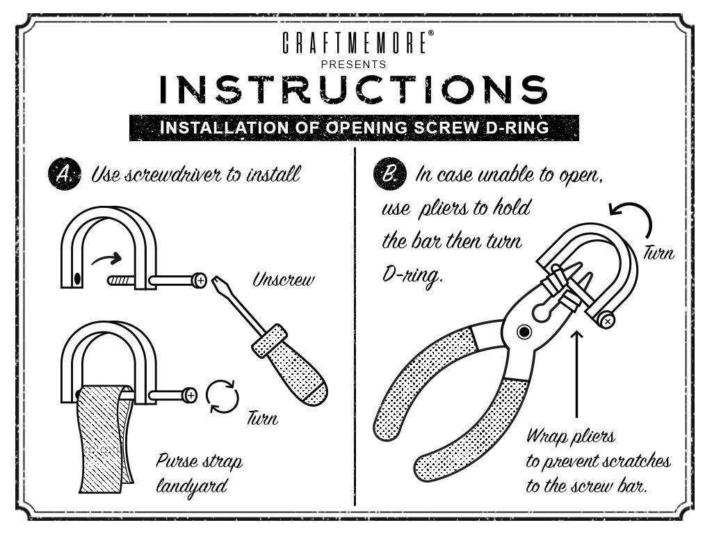 4pack 1/2nch Tny D-rngs Wth SCREW Shackle Horseshoe U Shape Zp Puller Connector Purse...