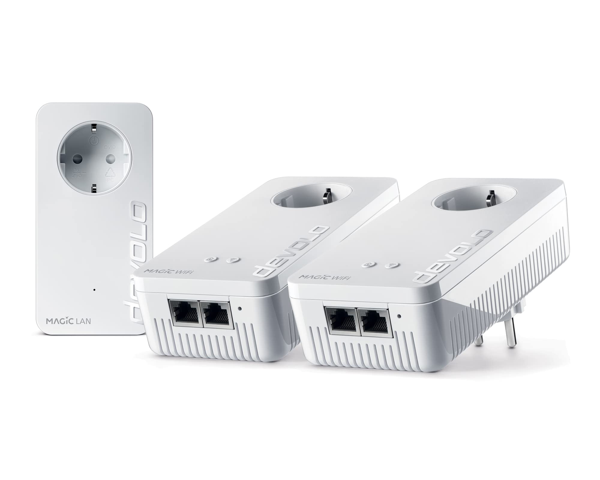 devolo Magic 1 – 1200 WiFi ac Starter Kit: 2 adaptadores Powerline, función WiFi, adecuado para la Home Office (1200 Mbit/s, 2 x conexiones Fast Ethernet LAN, malla, G.hn) — view 10