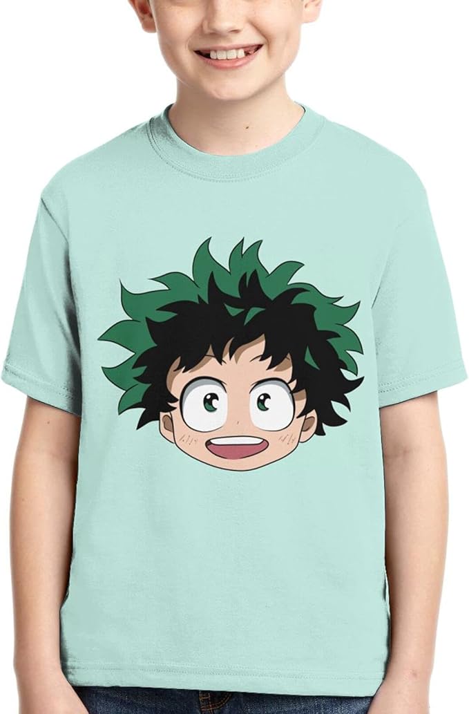 Amazon Co Jp 僕のヒーローアカデミア 緑谷出久 Tシャツ 子供tシャツ ベビー服 キッズ こども 半袖 無地 丸首 カワイイ おもしろい 男女兼用 夏 薄手 ファッション Amazon Co Jp 僕のヒーローアカデミア 緑谷出久 Tシャツ 子供tシャツ ベビー服 キッズ こども 半袖 無地 丸首 カワイイ おもしろい 男女兼用 夏 薄手 ファッション