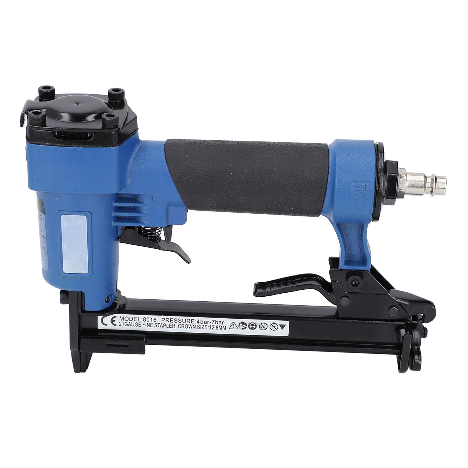 Dpofirs Kit de Clavadora Segura con Pistola Grapadora Neumática para Proyectos de Corcho, Diseño Ergonómico para Reparación de Materiales, Longitud de Grapa de 1/4 pulg. - 5/8 pulg.