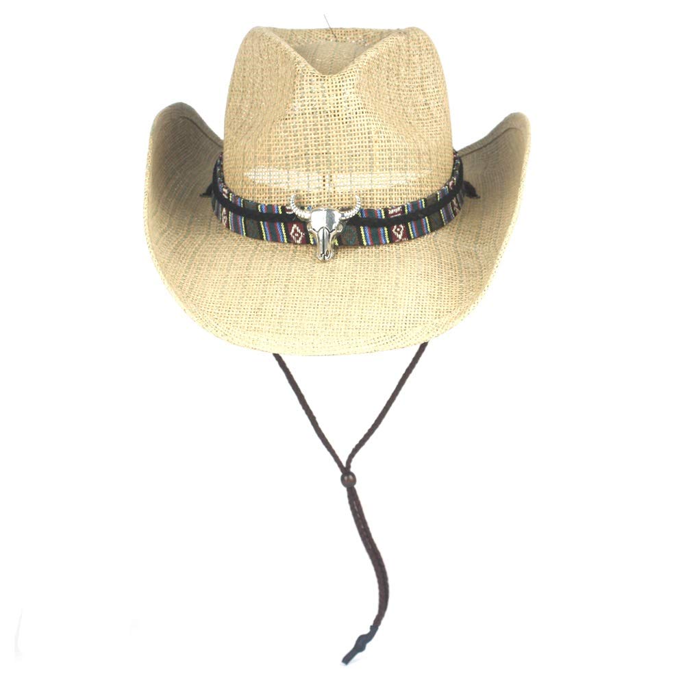 Sun Cowboy Hat Zomer Outdoor Strand Papier Strohoed Witte