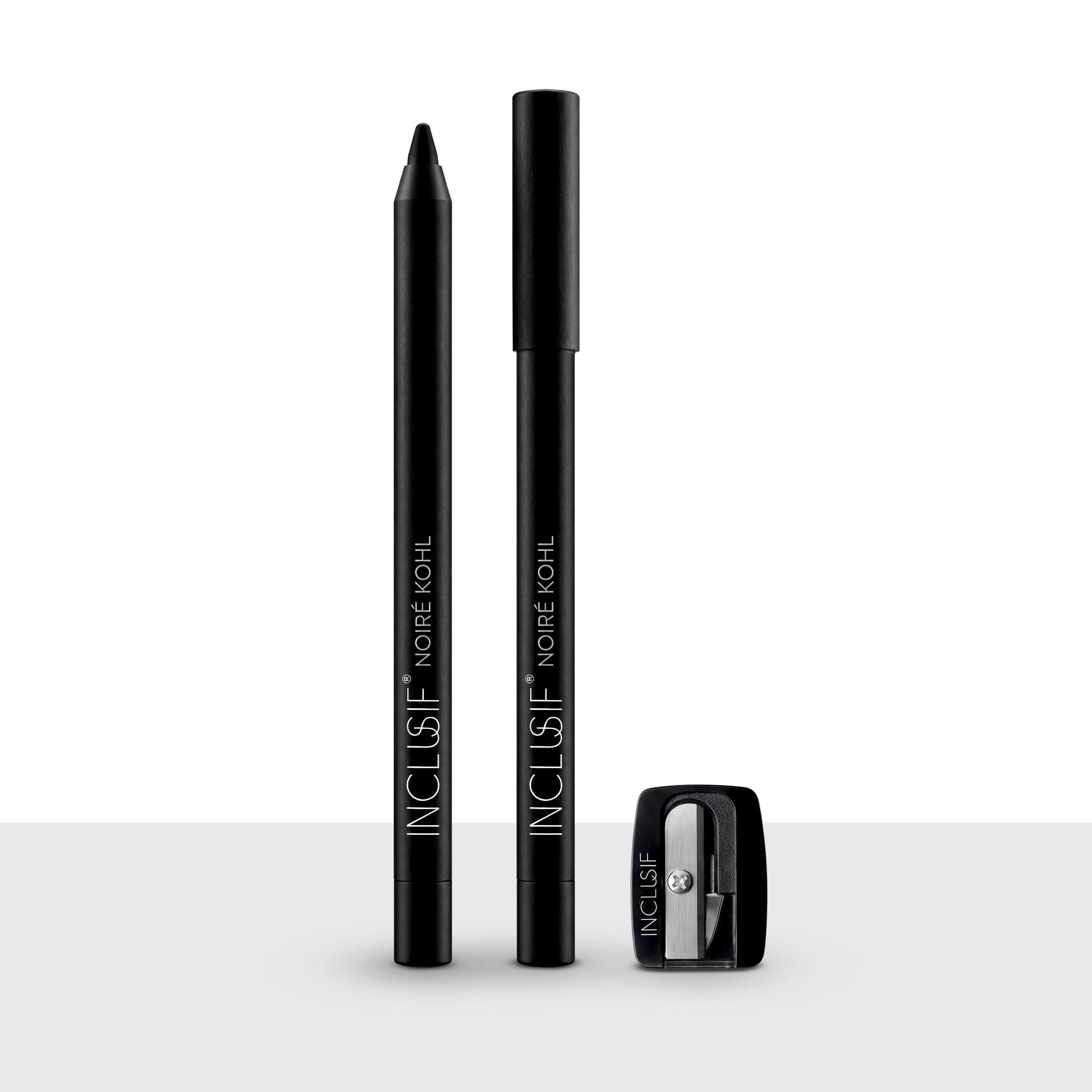 Noiré Kohl Kajal Pencil with sharpener | Smudge-Proof, Waterproof & Sweat-Proof | 24H Intense Black | Enriched with Vitamin E & Almond Oil | Vegan, Cruelty-Free | 1.5g-image-19