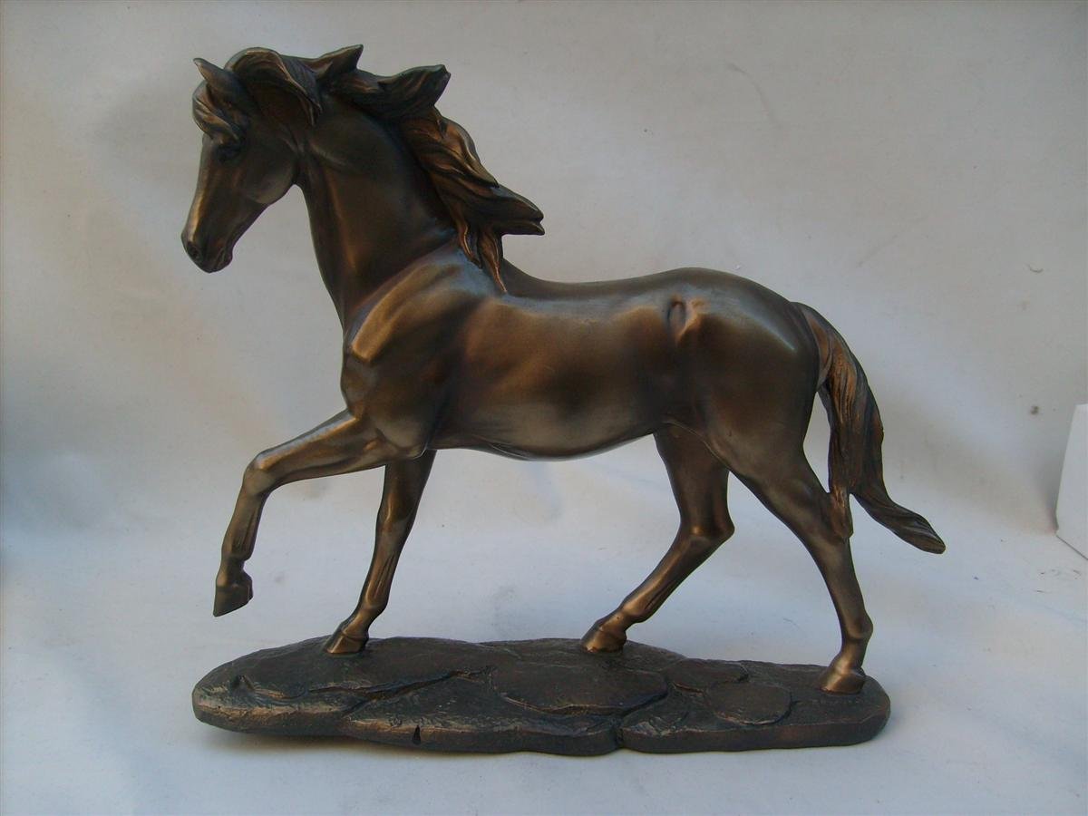 Lesser & Pavey Bronze Reflection Colour Horse Sculpture Statue Ornament Figure Bnib