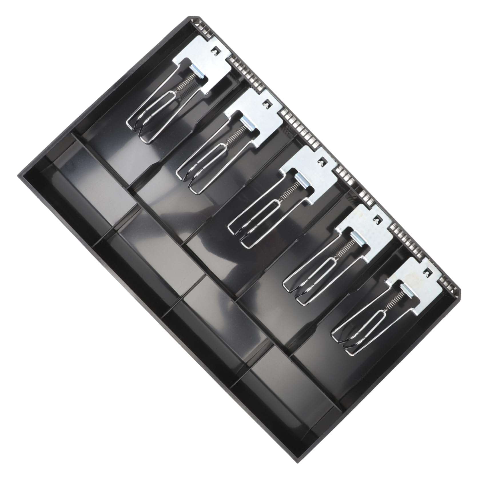 jojofuny Contanti Per Registratore Cassa Vassoio Multi-scomparto Per Soldi Cassetto Per Cassa Scomparti Banconote e Monete