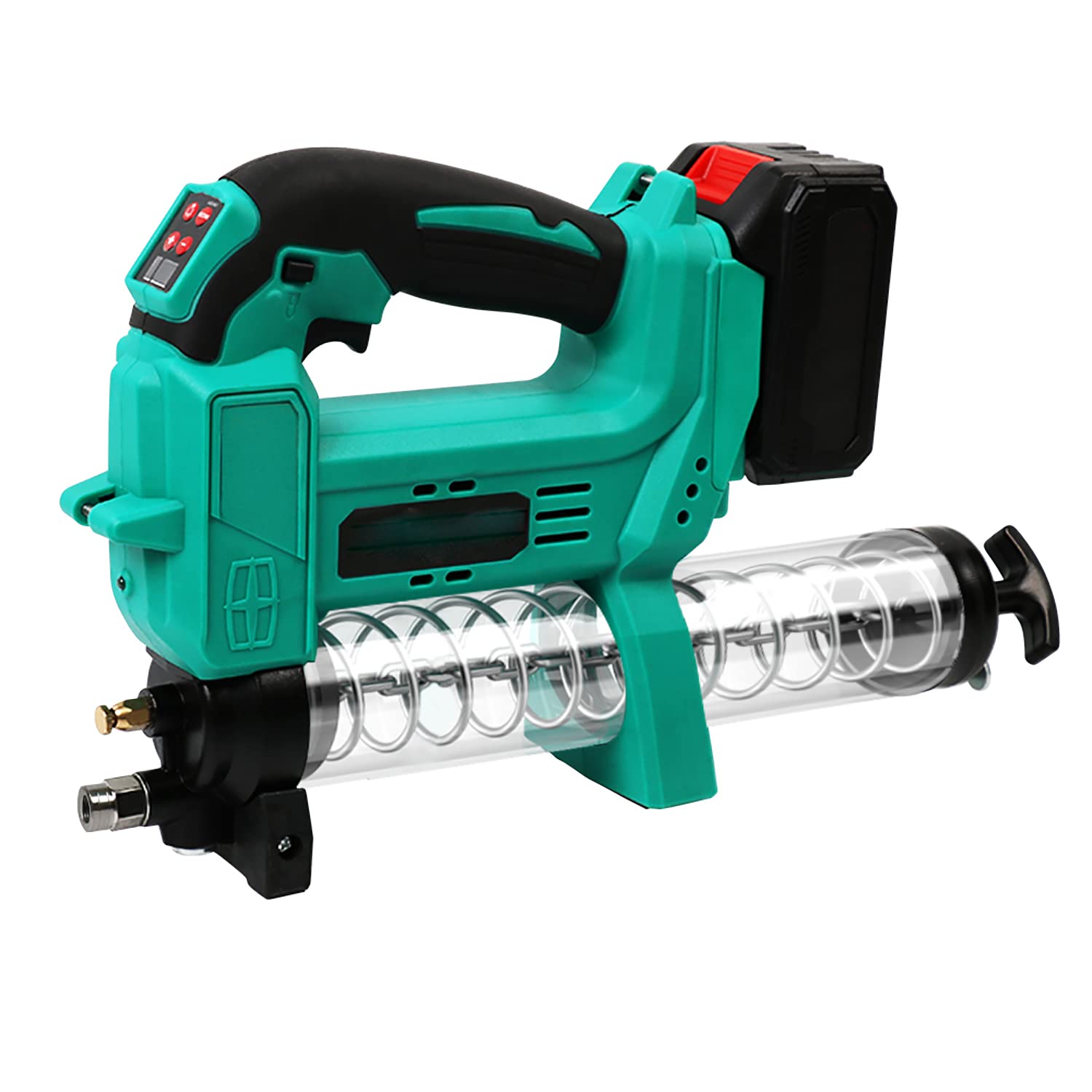Cordless Butter Gun, Rechargeable Battery-Powered 21V Professional Electric Butter Gun Kit with 10000 PSI 100cm Hose