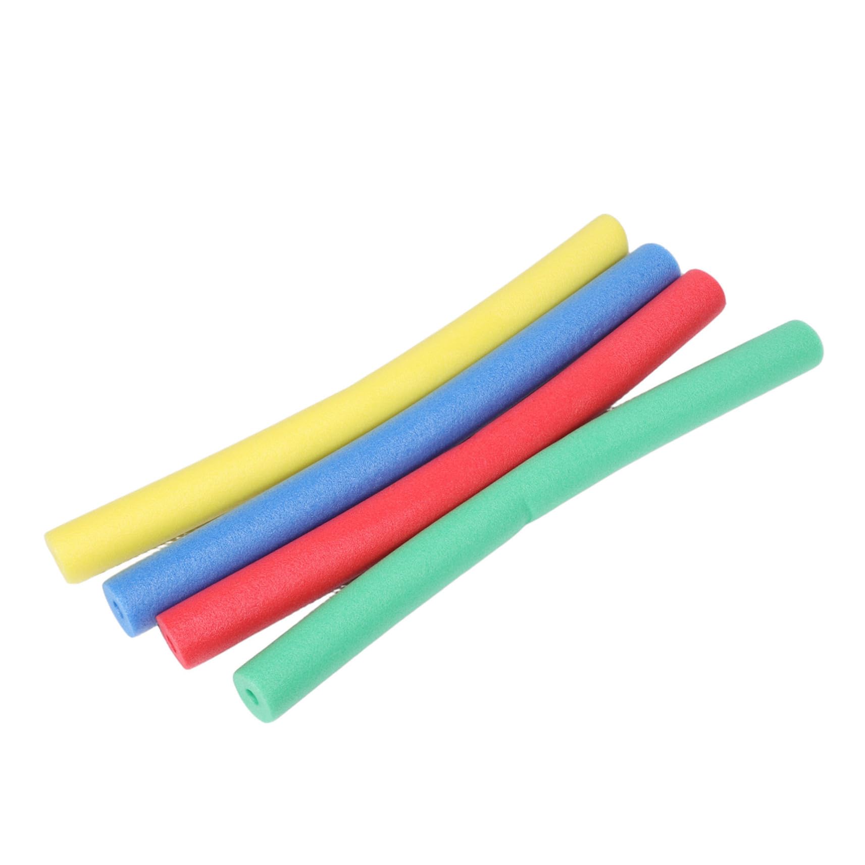 CIYODO 4pcs Foam Pool Noodles for Lightweight Sponge Relay Sticks for Outdoor Team Building Parent Games and Birthday Parties Safe and Fun Yoga Stretch Sticks