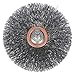Crimped Wire Wheel Wire Brush, Stem, 3"