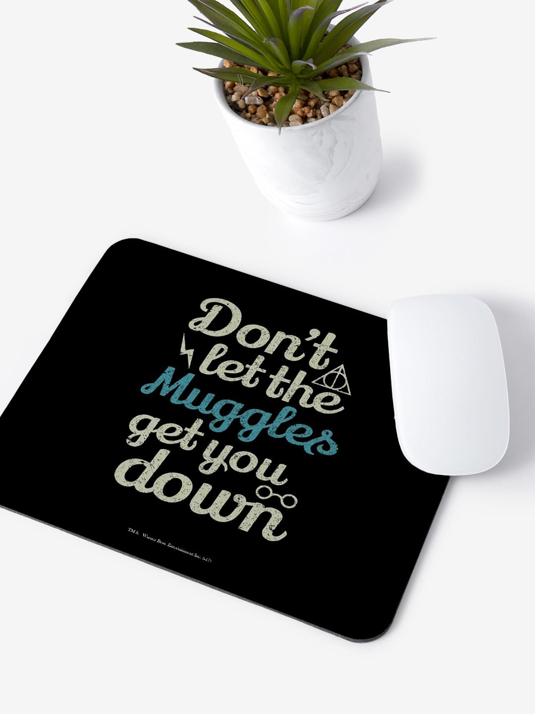 Macmerise Muggle Theory Mouse Pad-Computer Mouse Mat with Anti-Slip Rubber Base | Smooth Mouse Control | Spill-Resistant Surface for Laptop, Notebook, MacBook, Gaming, Laser-Optical Mouse (B0CKRTWPGK) Amazon Price History, Amazon Price Tracker