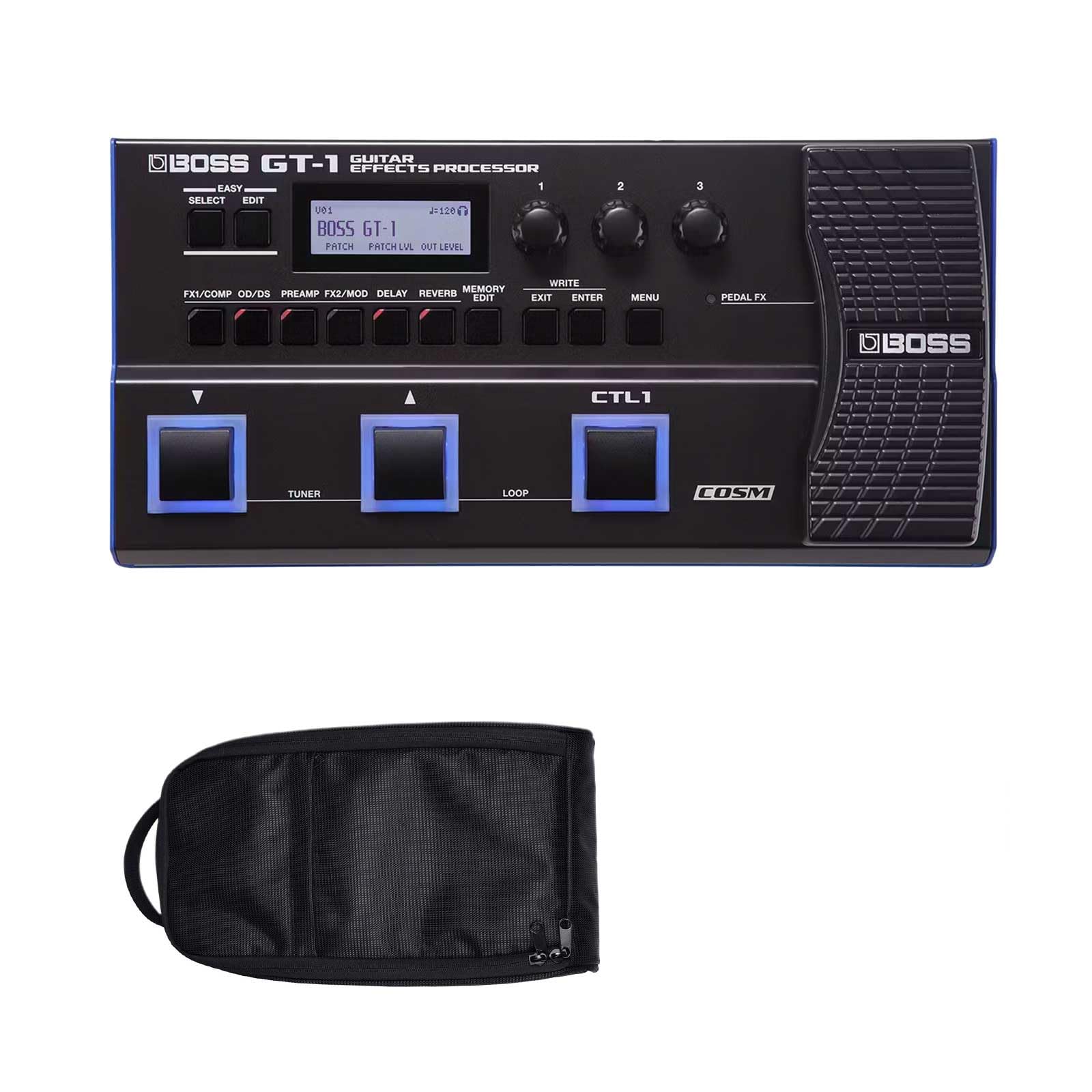 Amazon | BOSS GT-1 + 持ち運びバッグ セット マルチエフェクター 