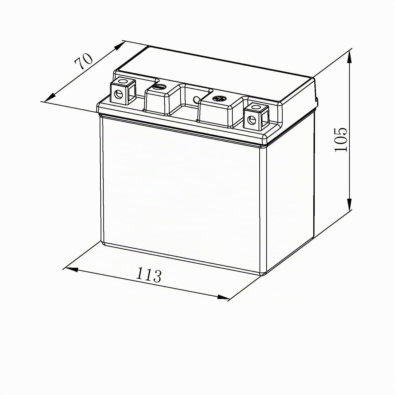 Bosch FA117 - Batterie moto AGM - 12V 90A 6Ah - Adaptée aux motos, mobilettes, enduros, scooters, quads, jet skis - Compatible M6009, BTZ7S