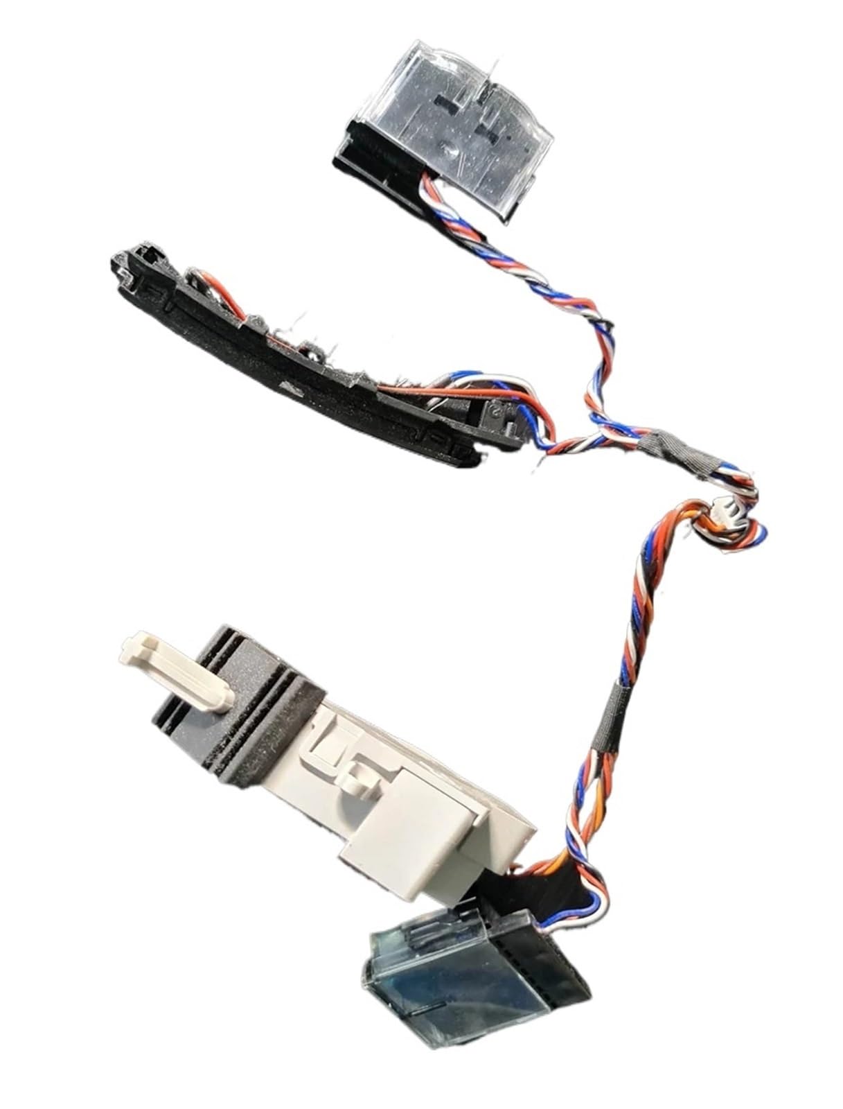 1 zestaw przedni element udarowy prawy lewy zderzak czujnik klifu, kompatybilny z Roborock, S5Max S50 Max S55 Robot Vacuum Cleaner Przeszkoda