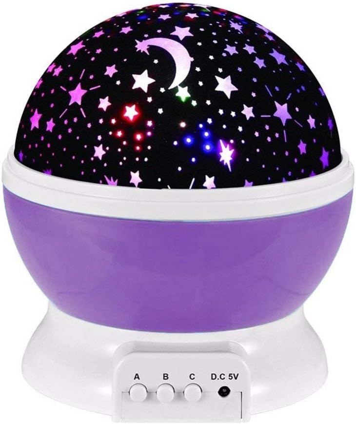 Elecstars Kids Gifts Night Lighting Lamp Light up Your Bedroom with This Moon, Star,Sky Romantic - Best Gift for Men Women Teens Kids Children Sleeping Aid.
