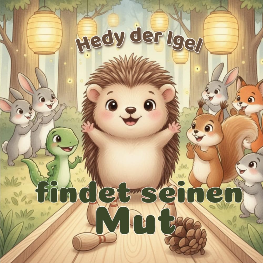 Hedy der Igel findet seinen Mut: Eine herzerwärmende Waldgeschichte über Mut, Freundschaft und Selbstvertrauen