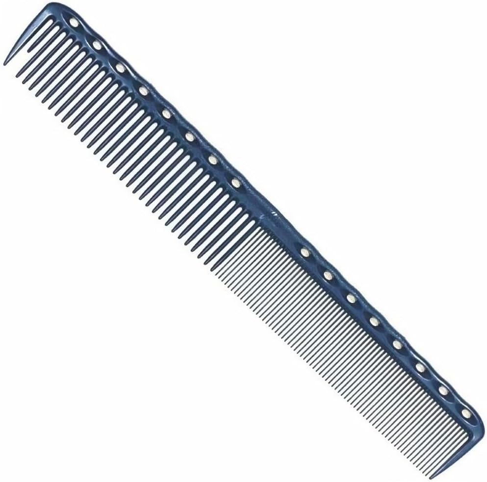 YS PARK FINE CUTTING COMB WIDE - BLUE