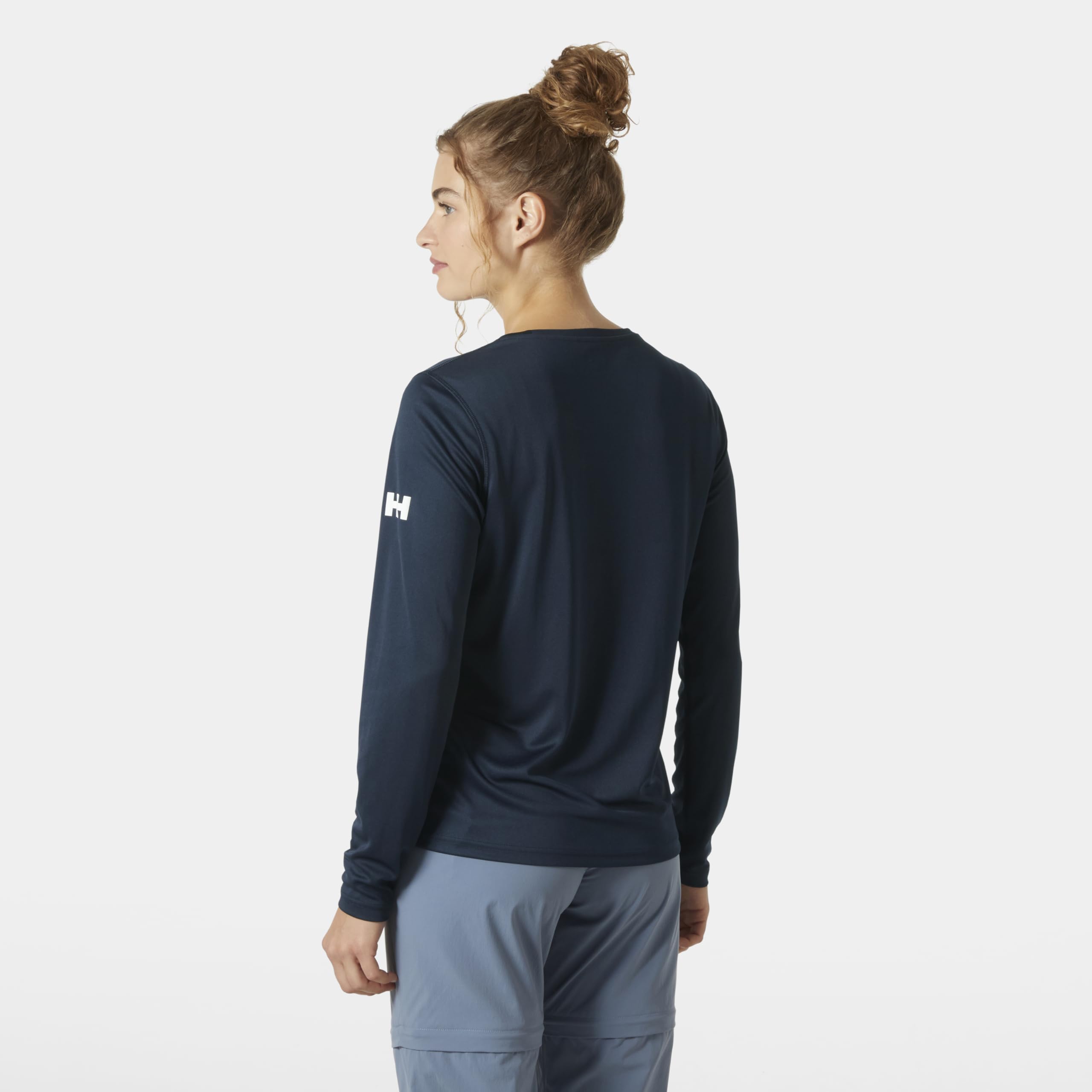 Helly Hansen W HH Tech Crew LS 2.0 Canottiera Donna (Pacco da 1)