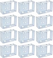Vista 1 de ZOEYES 12 soportes para persianas de 2 pulgadas, soporte de montaje de perfil bajo para persianas de ventana (blanco)