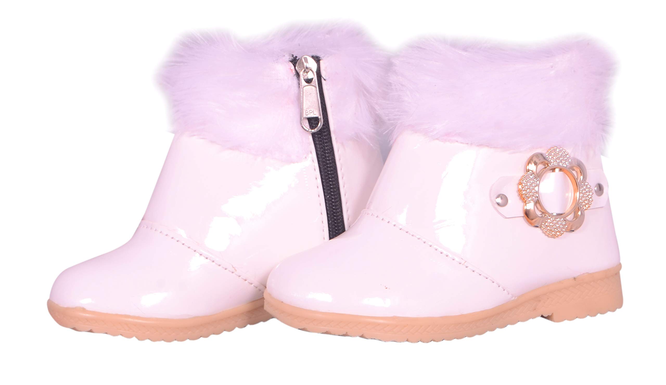 Fashion shoes Baby Girls Leather Long Shoes (3 - 3.5 Years) (B07LFMCBT7) Amazon Price History, Amazon Price Tracker
