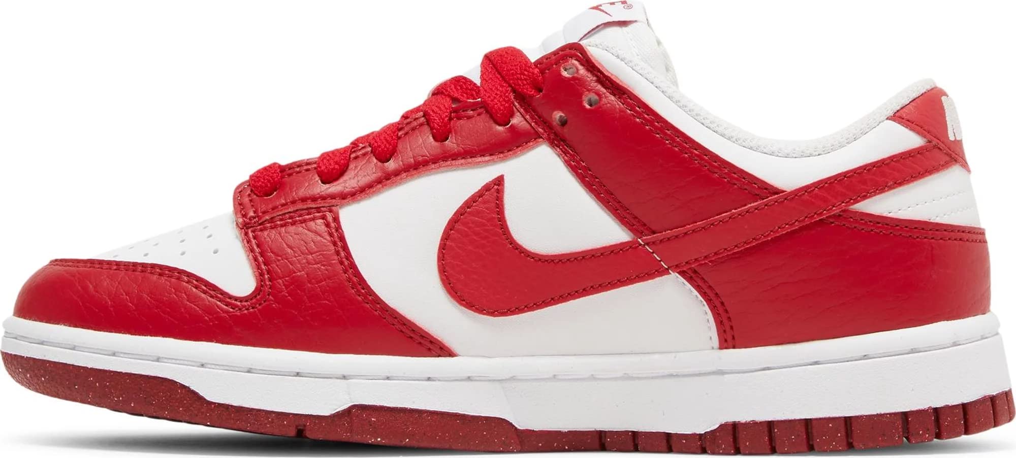 Nike Dunk Sneakers Low Next Nature White Gym Red Basketball Shoes Size 6.5