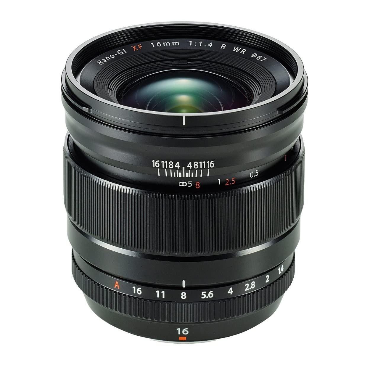 Fujifilm Fujinon XF 16MM F1.4 R Wide Angle Prime Lens for Street|Landscapes (Full Frame Equivalent = 24MM) with 2+1* Year Warranty
