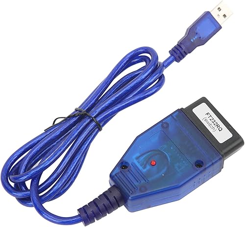 Cable de herramienta de escáner ECU, práctico cable de diagnóstico OBD2 resistente de alta eficiencia para coche