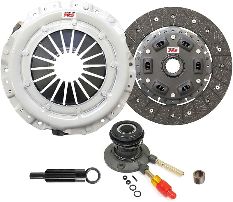 Kit de embreagem completo ClutchMax com platô, disco e cilindro escravo para Chevrolet S-10, GMC Sonoma e Isuzu Hombre 2.2L – Conjunto