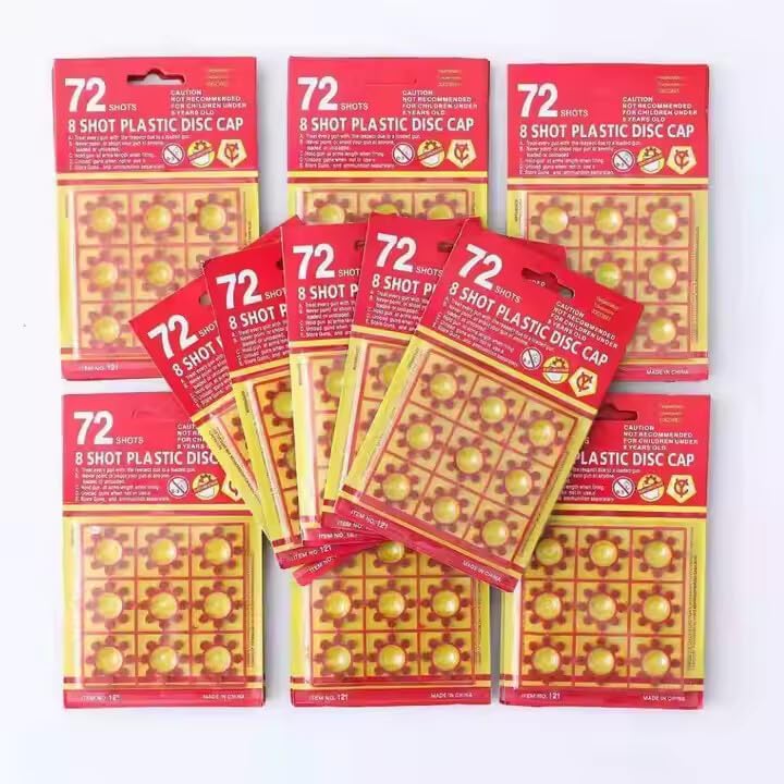 8 SHOT RING CAPS - 2160 SHOTS - 270 RINGS - Kids Cap Caps (Recomended Age14+)