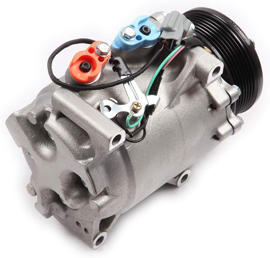 SCITOO AC Compressor for Cars for 2002-2006 Fit for Honda CR-V 2.4L CO 10663AC Air Conditioning Compressor