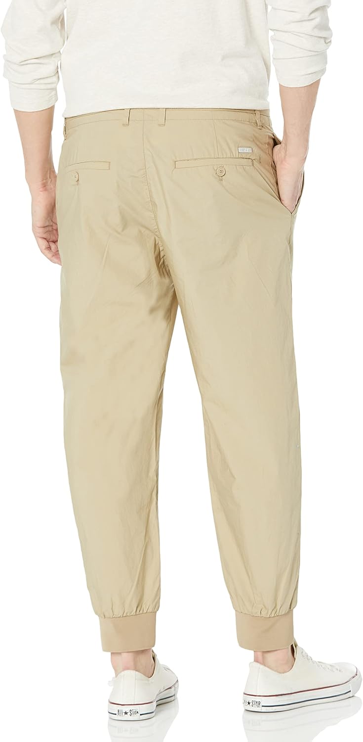 Armani Exchange Mens Cotton Woven Chino Jogger Style Pants - Image 2