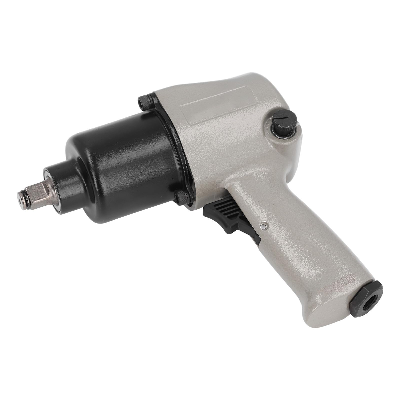 FTVOGUE Avvitatore a Percussione Pneumatico in Alluminio 410 Nm 2600 Giri/min 1/4 Pollici Ingresso Aria a Basso Rumore Impugnatura Comoda per Professionisti dell'assemblaggio Meccanico di