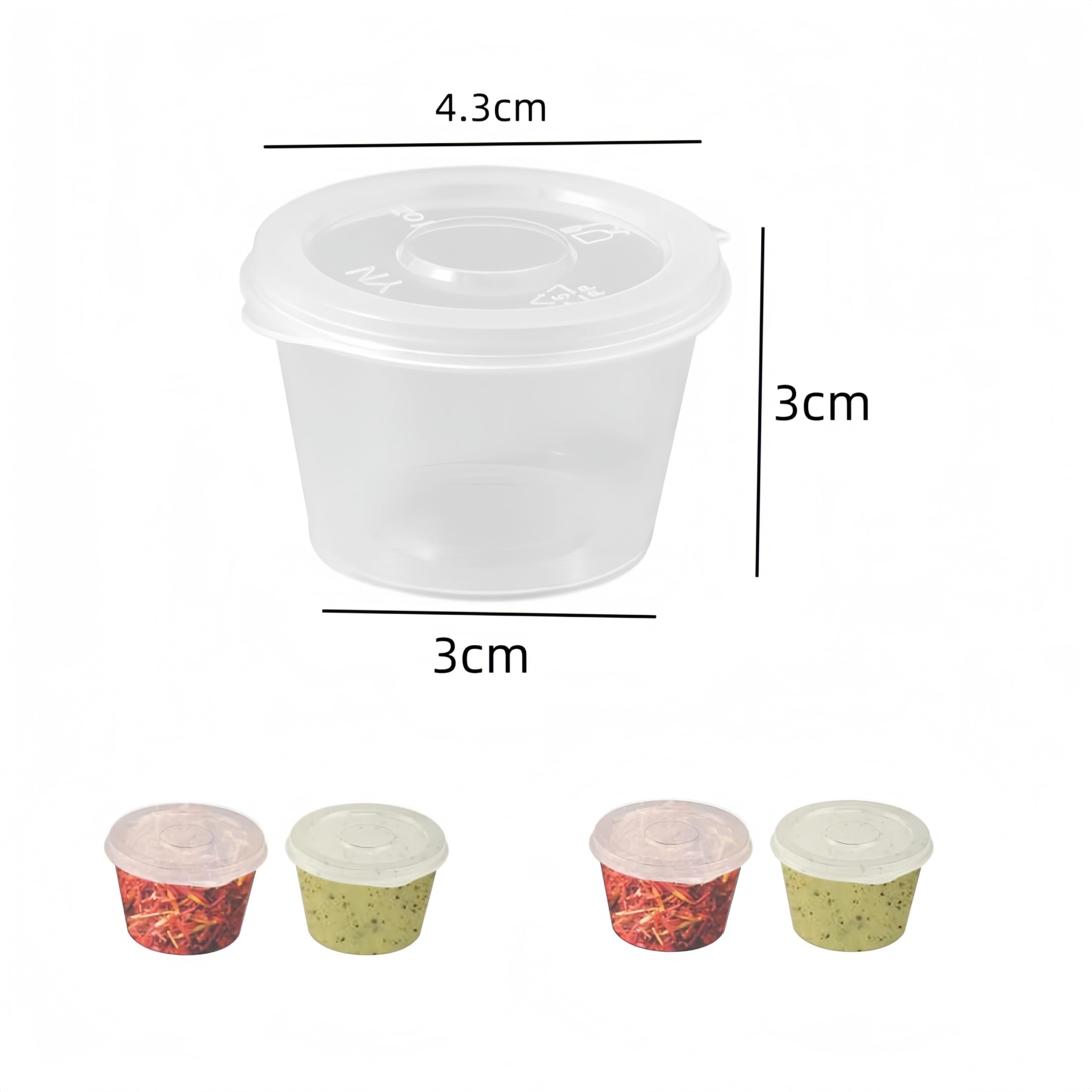 FineDine 40 Pièces Boîte Alimentaire - Lot De Boîte De Conservation