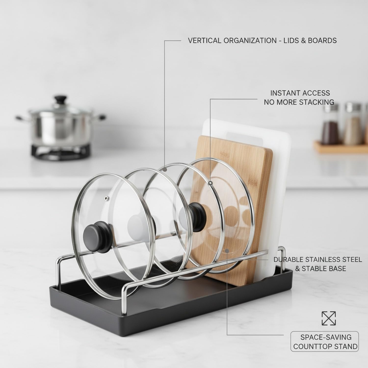 Soporte para Tapas, 1 PC