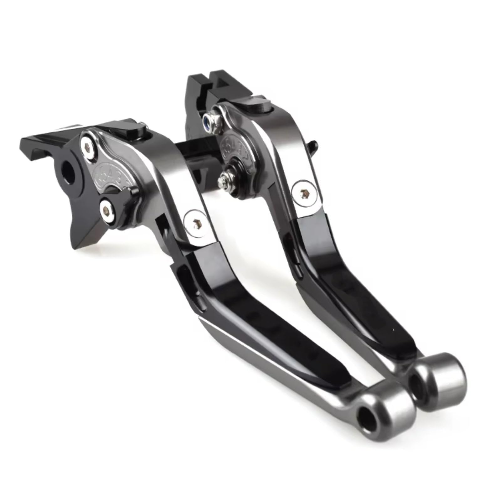 Naojino Grey Brake Clutch Levers Motorcycle Cnc Adjustable Folding Extendable Brake Clutch Levers Handle For Cb650f For Cbr650f 2014-2025 Motorcycle Brake Clutch Levers(Grey)
