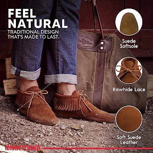 Image of Minnetonka Men's Classic Fringe Boot
