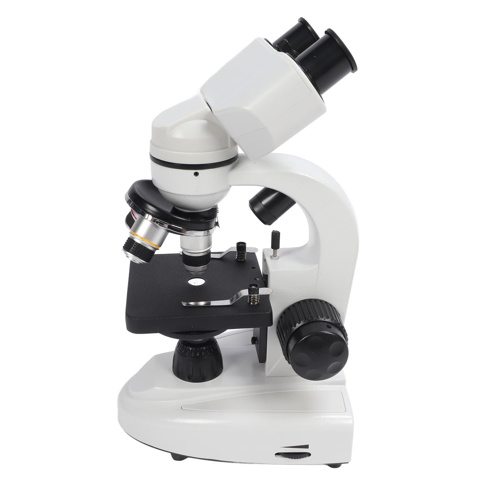 Microscopio Binocular 40-5000X Rotación de 360° Imagen Clara Alta Definición para Laboratorio de Inspección (Enchufe Europeo de 100 a 240 V.)