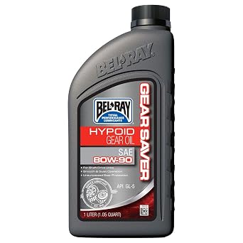 Bel-ray 99230-b1lw gear saver hypoid gear oil 80w -90 liter 99230-B1LW 1