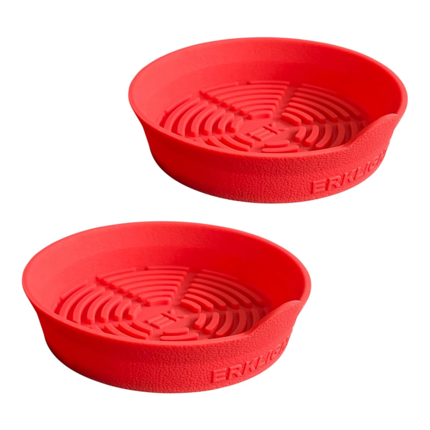 Silicone Car Cup Coaster Set of 2 | Anti-Slip Cup Holder Inserts | Compatible with Sierra Tata | Fit Cup Holder Mats | Car Interior Accessories | Red-picture-23